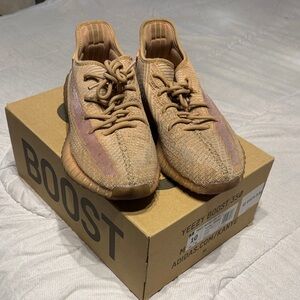 Yeezy Boost 350 V2 in Tan and Brown